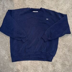 LL Bean Navy BBK Crew Neck Sweatshirt